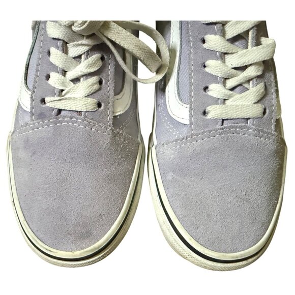 Vans Old Skool Languid Lavender Suede Sneakers Womens 7 Mens 5.5 Classic Style - Picture 11 of 16